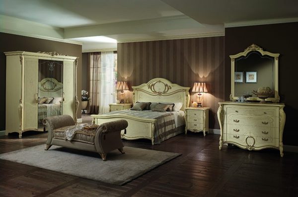  | 1-arredoclassic-TIZIANO bedroom with 4 drawer dresser