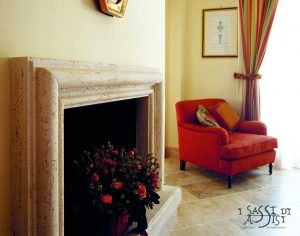 i sassi di Assisi Pflastersteine Naturstein Marmor design Gestaltung maßanfertigung referenzbilder kamin