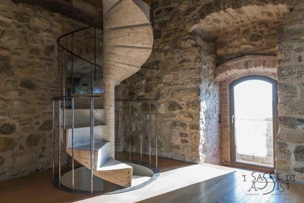 i sassi di Assisi Pflastersteine Naturstein Marmor design Gestaltung maßanfertigung referenzbilder Treppe 6 | i sassi di Assisi Pflastersteine Naturstein Marmor design Gestaltung maßanfertigung referenzbilder  Treppe 6