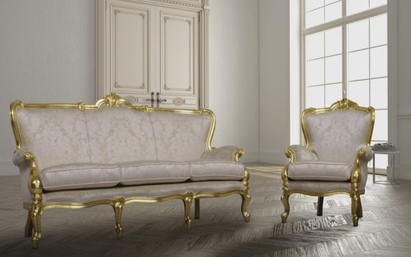 RE SOLE klassisch Gold-Sofa-orsitalia | RE SOLE klassisch Gold-Sofa-orsitalia