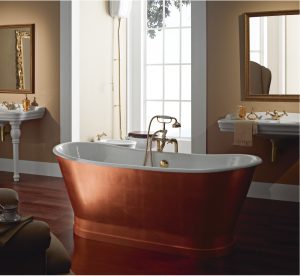 antica-freistehende-badewanne-bleu-provence aus emailliertem Gusseisen | antica-freistehende-badewanne-bleu-provence aus emailliertem Gusseisen