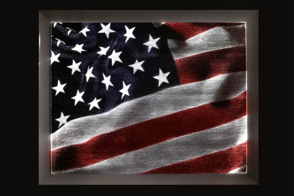 USA Textil-Bild Hightech-Textilien Glasfasern Gewebe beleuchtet Stoff | USA Textil-Bild Hightech-Textilien Glasfasern Gewebe beleuchtet Stoff