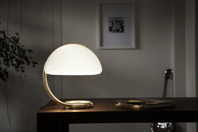 SERPENTE Elio Martinelli 1965 tisch steheleuchte 2