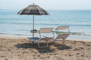 SAMSARA - Designer Getränkehalter Sonnenschirm / Strandschirm / Balkonschirme