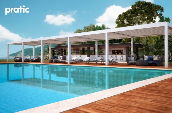 vision-moderne terrasse Pergola - Gazebo - Pavillon mit seitenwänden und Sonnenschutz Pratic 8 | vision-bioklimatische-pergola-pratic (0)