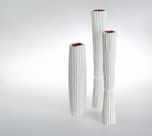 novalis-dekoratives-keramik vase-fos-ceramiche exklusiv blumenvase