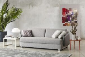 MILANO BEDDING VIVIEN Designer Schlafcouch hochwertiges Bettsofa Wohnlandschaft
