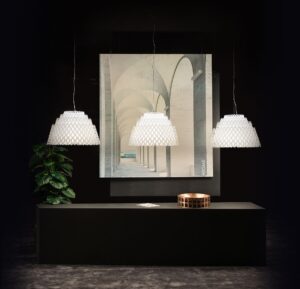 Slamp HALF CHARLOTTE - Dekorative Runde Pendelleuchte Design by Fuksas 5-min