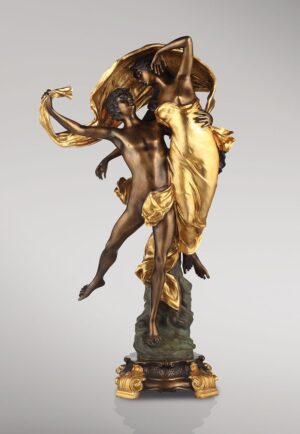 Reiter, Handwerkskunst, Reiterfigur aus Bronze, Bronzeobjekte