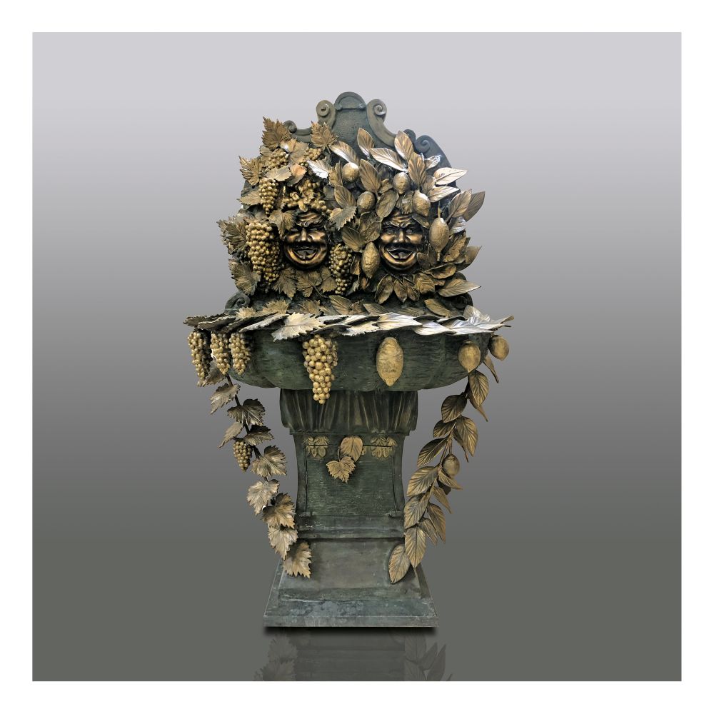 BACCHUSBRUNNEN_UND_LIMONCELLO_klassische_brunnen_bronzebrunnen_bronze_und_gruene_patina_Kunsthandwerke | Fonderie_Artistiche_Ruocco_BACCHUSBRUNNEN_UND_LIMONCELLO_klassische_brunnen_bronzebrunnen_bronze_und_grüne_patina_Kunsthandwerke