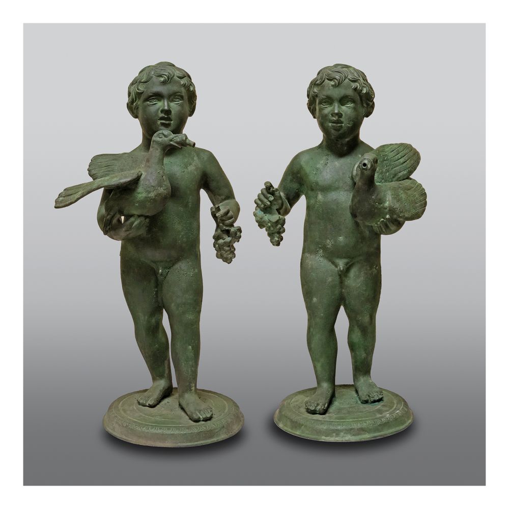 CASA_DEI_VETTII_IN_POMPEJI_klassische_bronzestatuen_menschfiguren_schwarze_florentinische_patina_kunsthandwerke | Fonderie_Artistiche_Ruocco_CASA_DEI_VETTII_IN_POMPEJI_klassische_bronzestatuen_menschfiguren_schwarze_florentinische_patina_kunsthandwerke