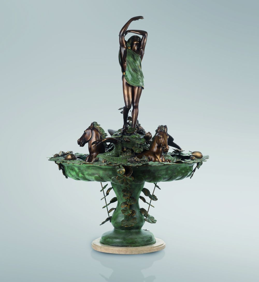  | Fonderie_Artistiche_Ruocco_ERWECKENDER_BRUNNEN_klassische_brunnen_bronzebrunnen_bronze_und_grüne_patina_Kunsthandwerke