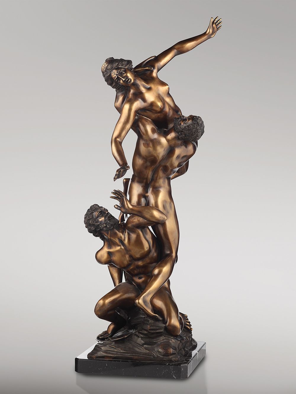 ATTE_DER_SABINEN_klassische_bronzestatuen_statuen_bronzepatina_Kunsthandwerke | Fonderie_Artistiche_Ruocco_RATTE_DER_SABINEN_klassische_bronzestatuen_statuen_bronzepatina_Kunsthandwerke