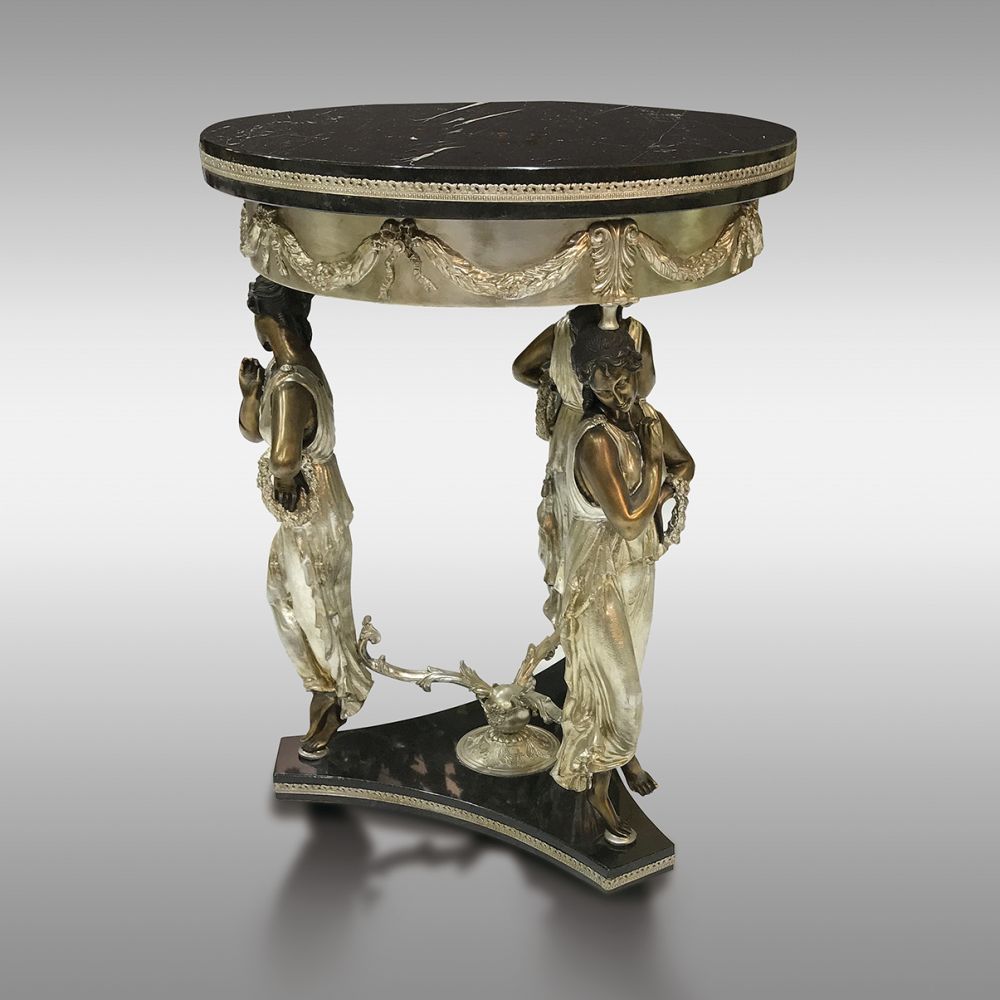 TISCH_DREI_VENUS_klassische_tischmitfiguren_bronzetisch_bronze_Kunsthandwerke | Fonderie_Artistiche_Ruocco_TISCH_DREI_VENUS_klassische_tischmitfiguren_bronzetisch_bronze_Kunsthandwerke