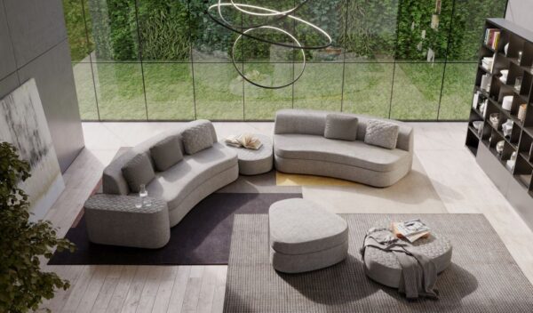 MILANO BEDDING GOODMAN modulares Designer Bettsofa moderne Schlafcouch Wohnlandschaft | MILANO BEDDING GOODMAN modulares Designer Bettsofa moderne Schlafcouch Wohnlandschaft2