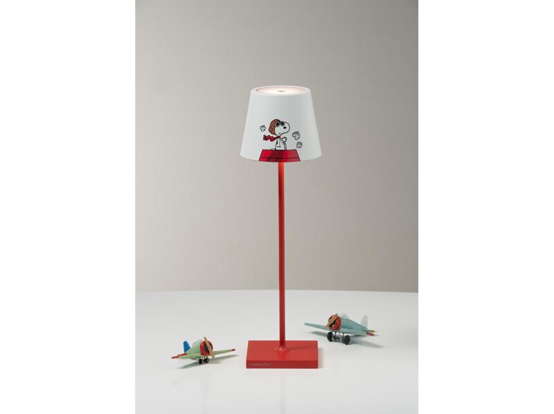 Poldina x Peanuts Zafferano Ailati Comic Snoopy Charlie Brown Woodstock motive aviator 2