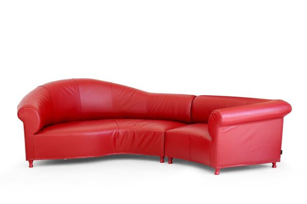 GALASSIA Giovannetti Design Modulare Sitzmöbel Sitzelemente Sitzsystem Wohnlandschaft Rot | GALASSIA Giovannetti Design Modulare Sitzmöbel Sitzelemente Sitzsystem Wohnlandschaft Rot