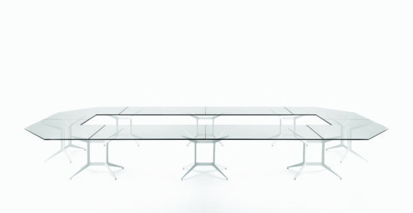 WISHBONE Matrix Glastisch Konferenztisch Modulare Designer Besprechungstisch Büro Schreibtisch Homeoffice Arbeitstisch | WISHBONE Matrix Glastisch Konferenztisch Modulare Designer Besprechungstisch Bü (1)