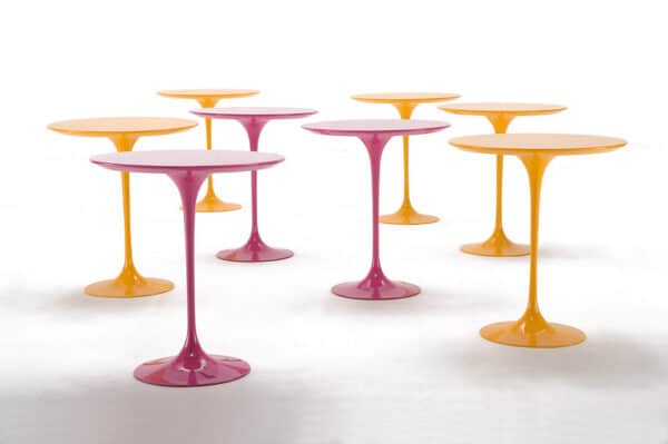 SAARINEN-Kleine-Rund-Couchtisch-Beistelltisch-Nachtkonsole-Wohnlandschaft | Giovannetti SAARINEN Kleine Rund Couchtisch Beistelltisch Nachtkonsole Wohnlandschaft