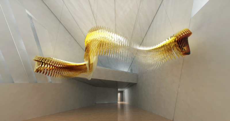 SLAMP-ZAHA-HADID-Salone-del-Mobile-2023-ARIA-INFINITA-Designerleuchte-Kunst-Haengeleuchte-Euroluce | SLAMP-ZAHA-HADID-Salone-del-Mobile-2023-ARIA-INFINITA-Designerleuchte-Kunst-Haengeleuchte-Euroluce