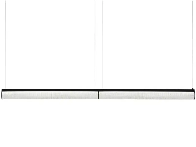 Slamp Modula Pendelleuchte doppelt Crystal schwarz