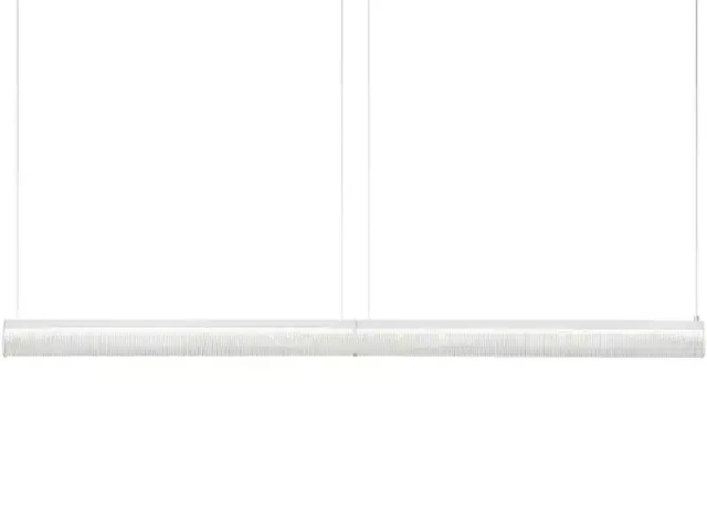 Slamp Modula Pendelleuchte doppelt Crystal weiß